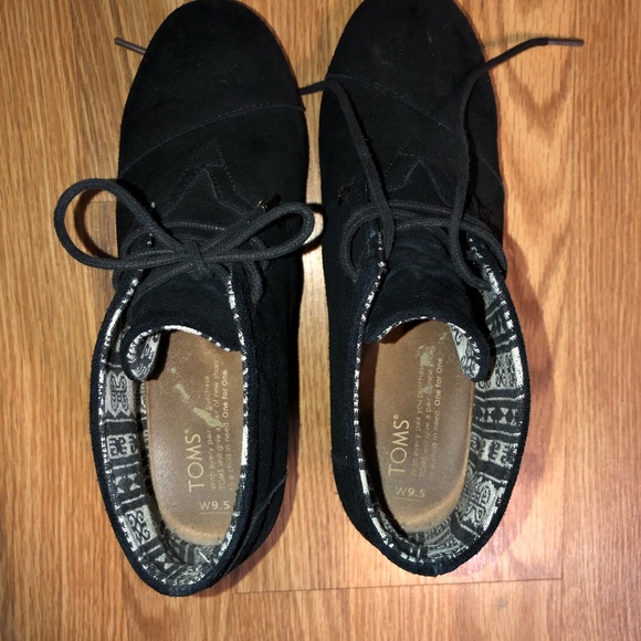Toms desert wedge suede booties - Picture 6 of 7